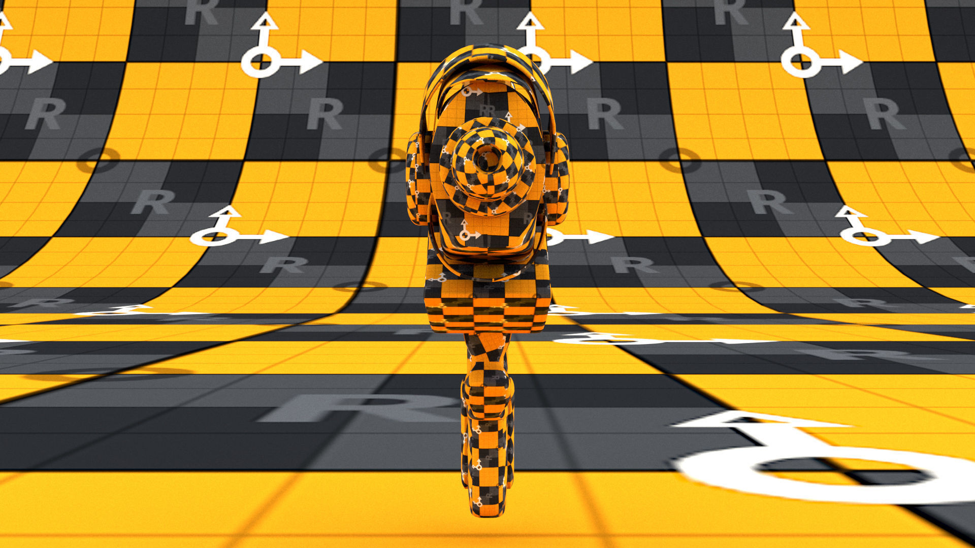 laos Water Gun Low-poly 3D model_6