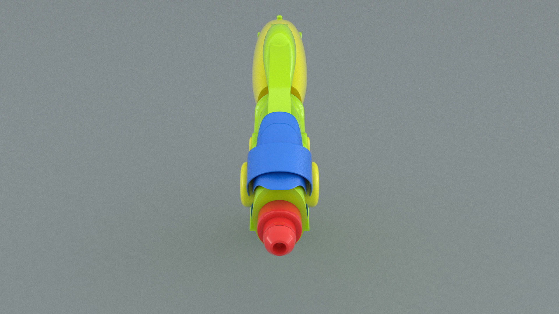 laos Water Gun Low-poly 3D model_5