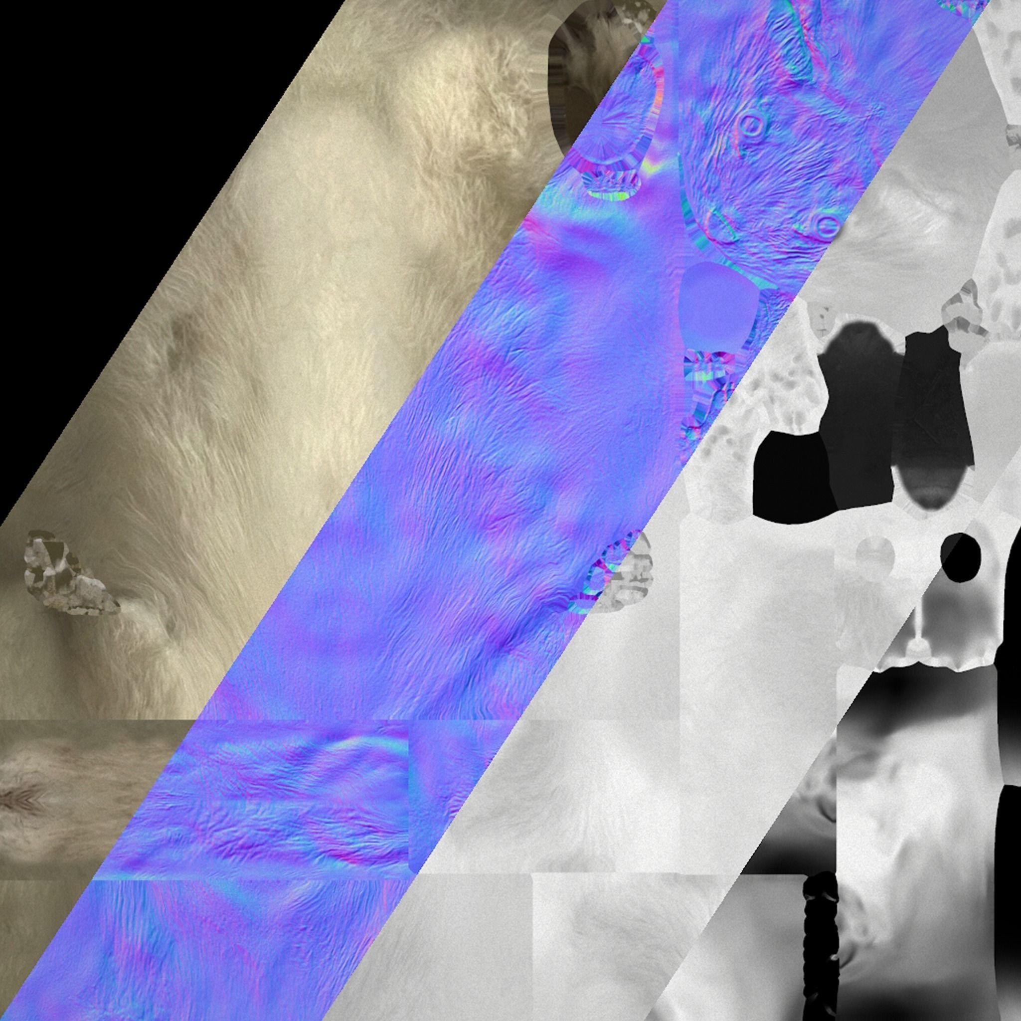 Weasel Ermine Low-poly 3D model_20