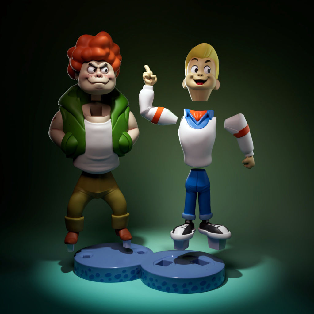 Fred and Red Herring - A Pup Named Scooby-Doo 3D print model_5