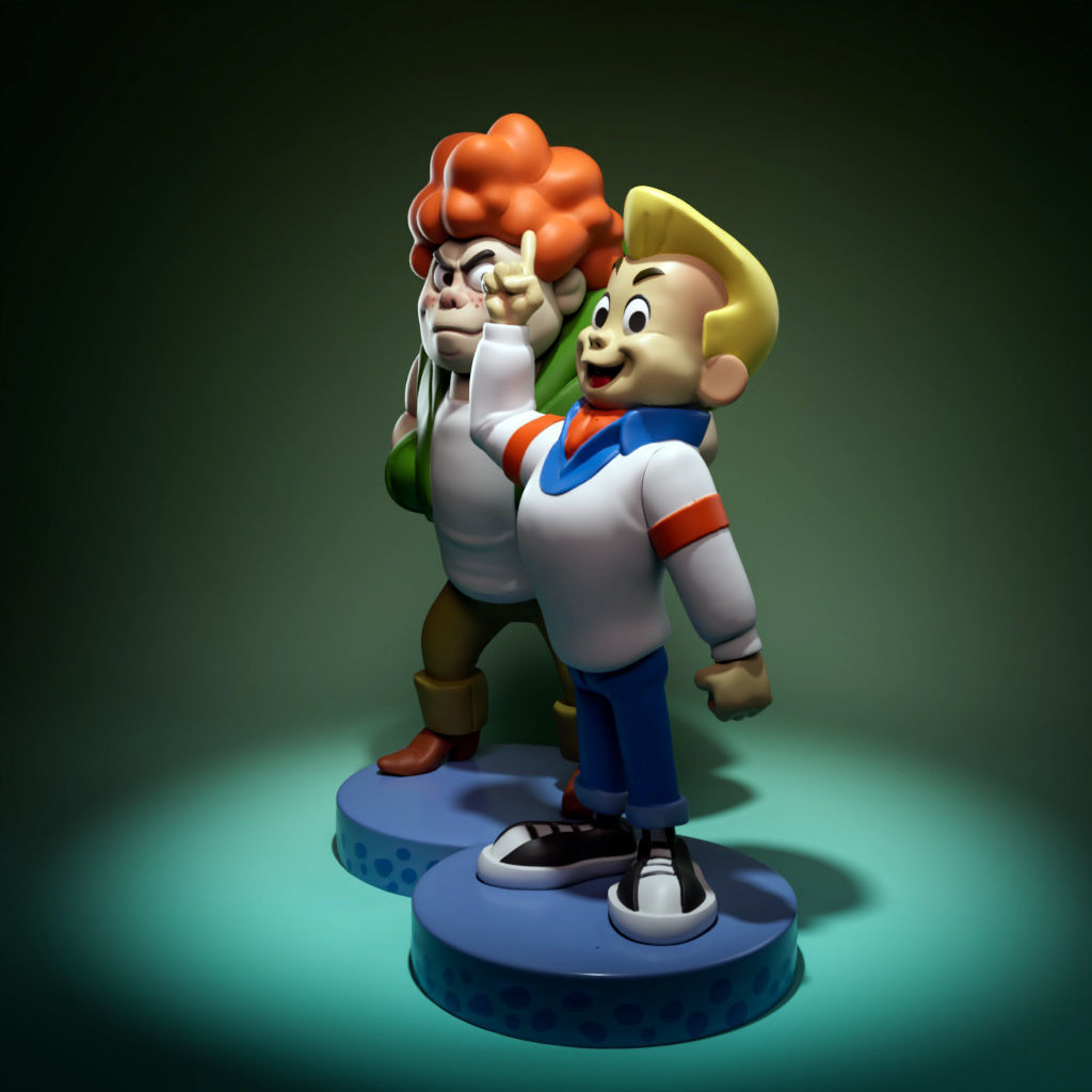 Fred and Red Herring - A Pup Named Scooby-Doo 3D print model_2