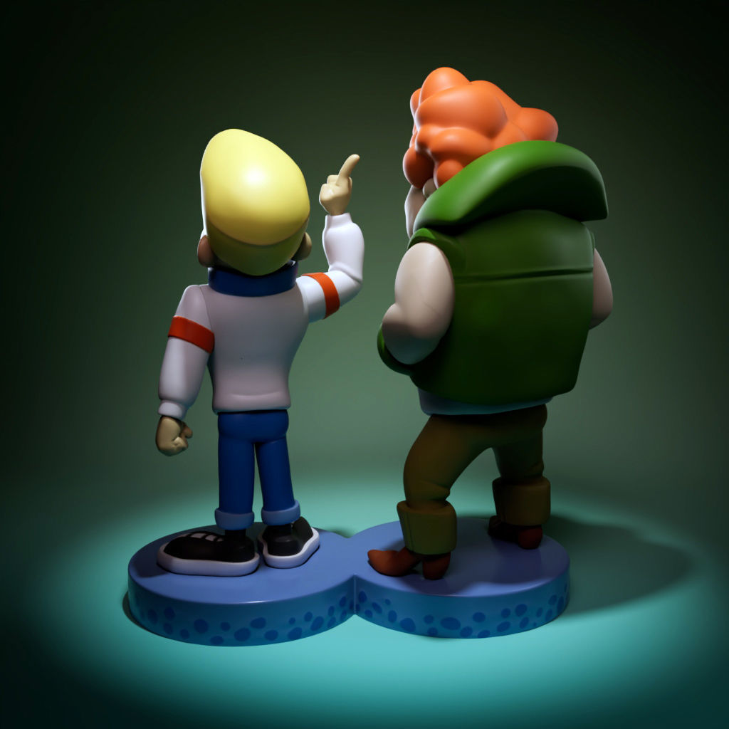 Fred and Red Herring - A Pup Named Scooby-Doo 3D print model_3