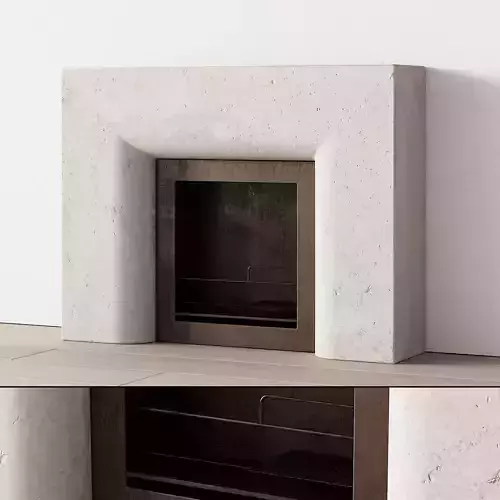 293 fireplace area 11 old chimney travertine stone 00