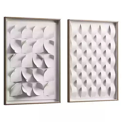 295 frame artwork 05 paper arts by Krogh Andersen 00 3D model