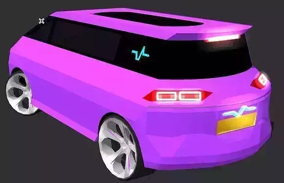 Sonacom Concept algerian electric city car 3D 3D print model