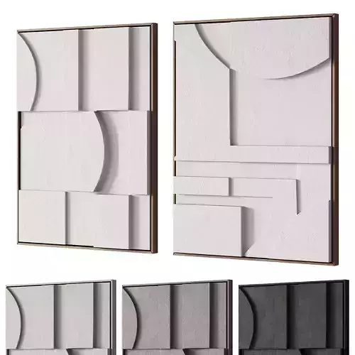 297 frame artwork 07 relief wall art by iola studio 01