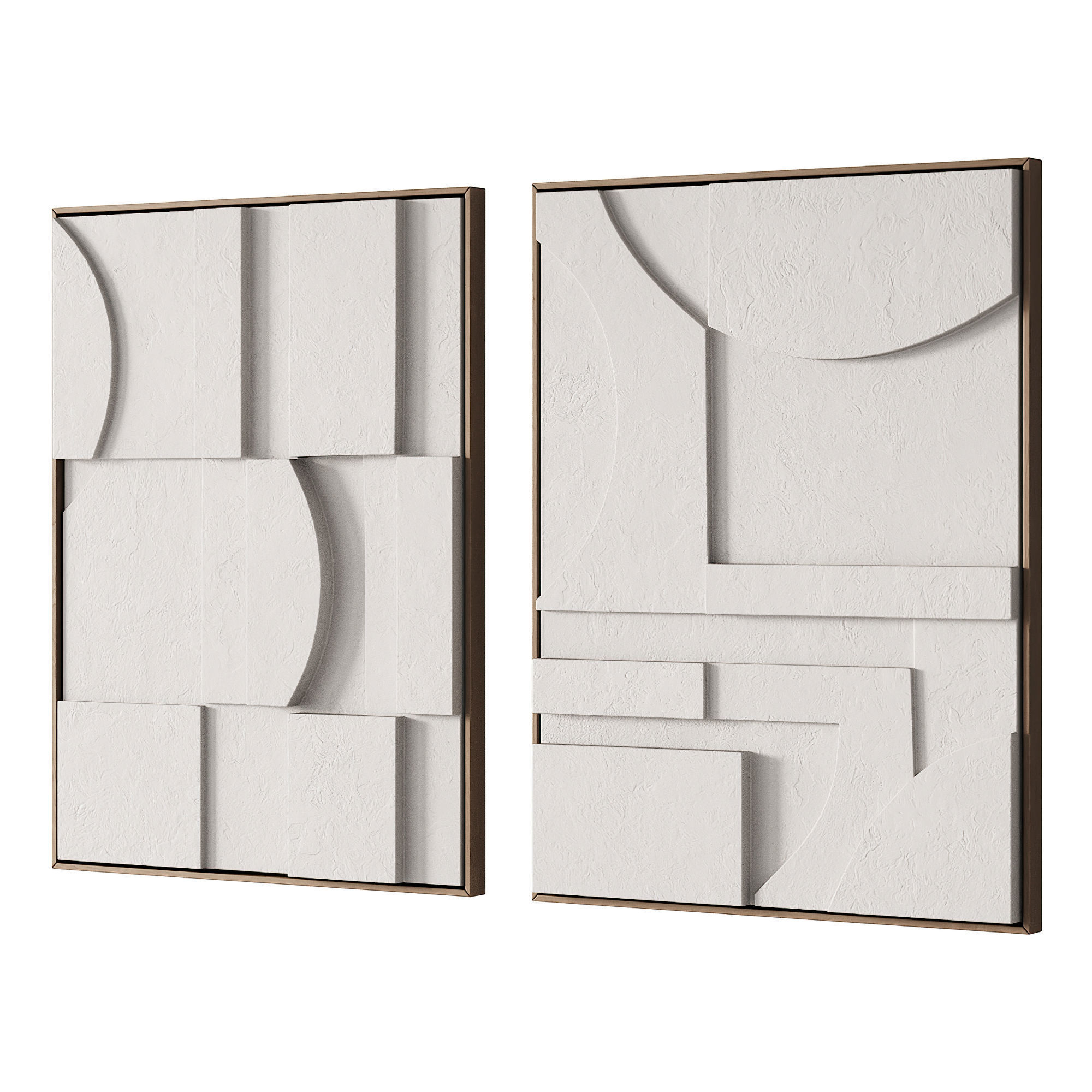 297 frame artwork 07 relief wall art by iola studio 01 3D model_1