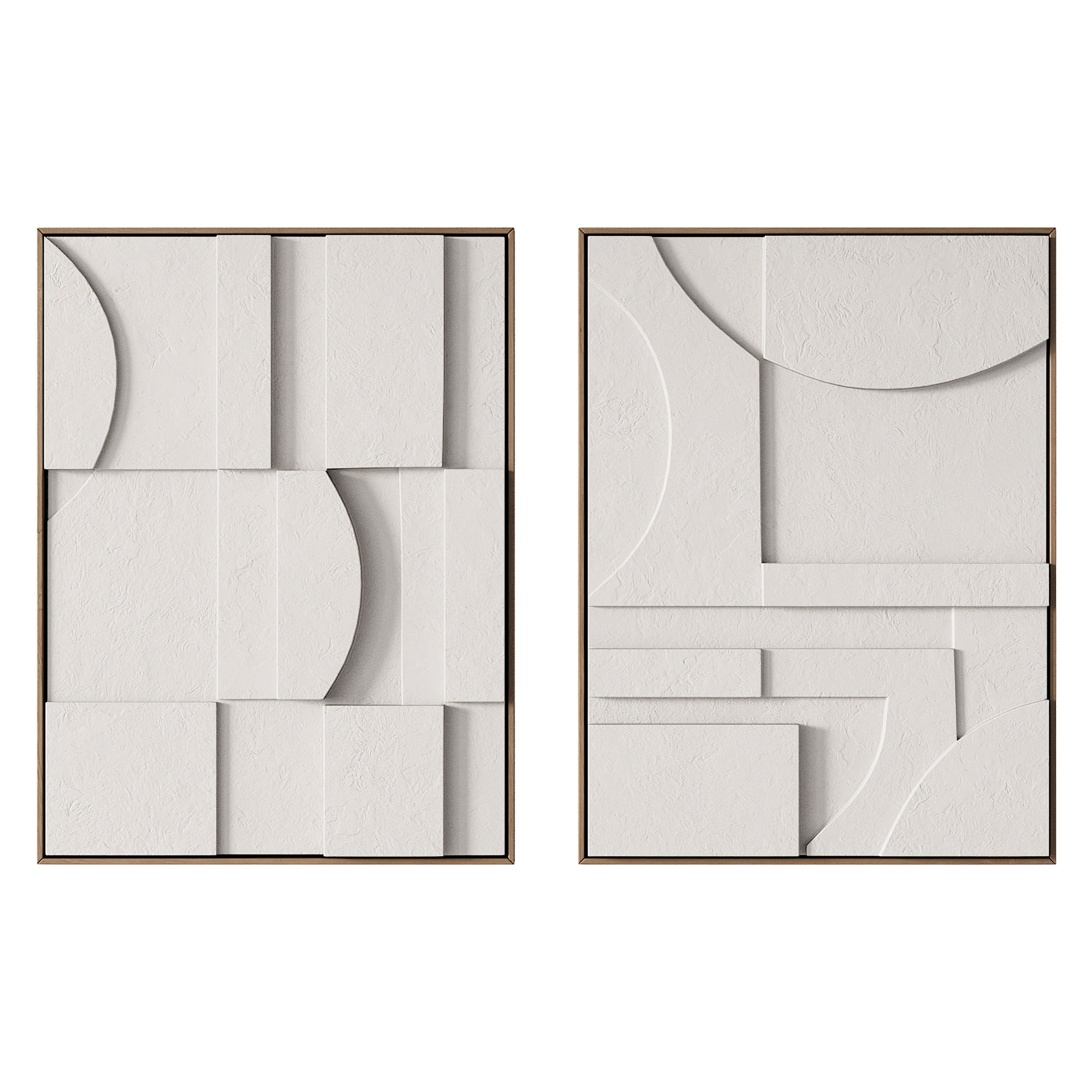 297 frame artwork 07 relief wall art by iola studio 01 3D model_5
