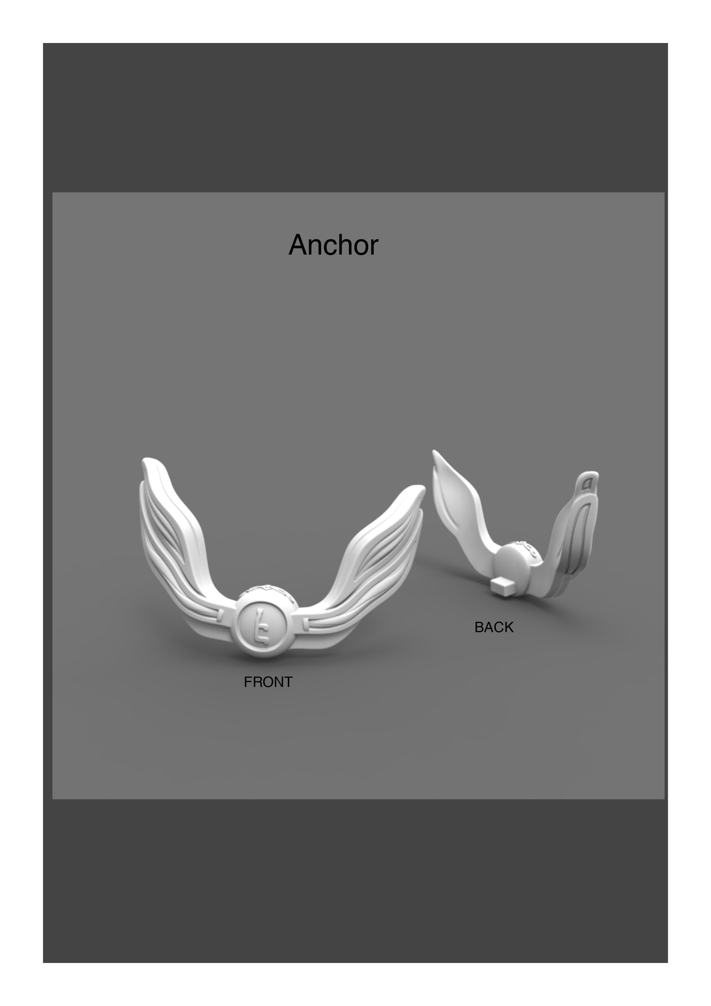 Figurine of Armenian khachkar 3D print model_27