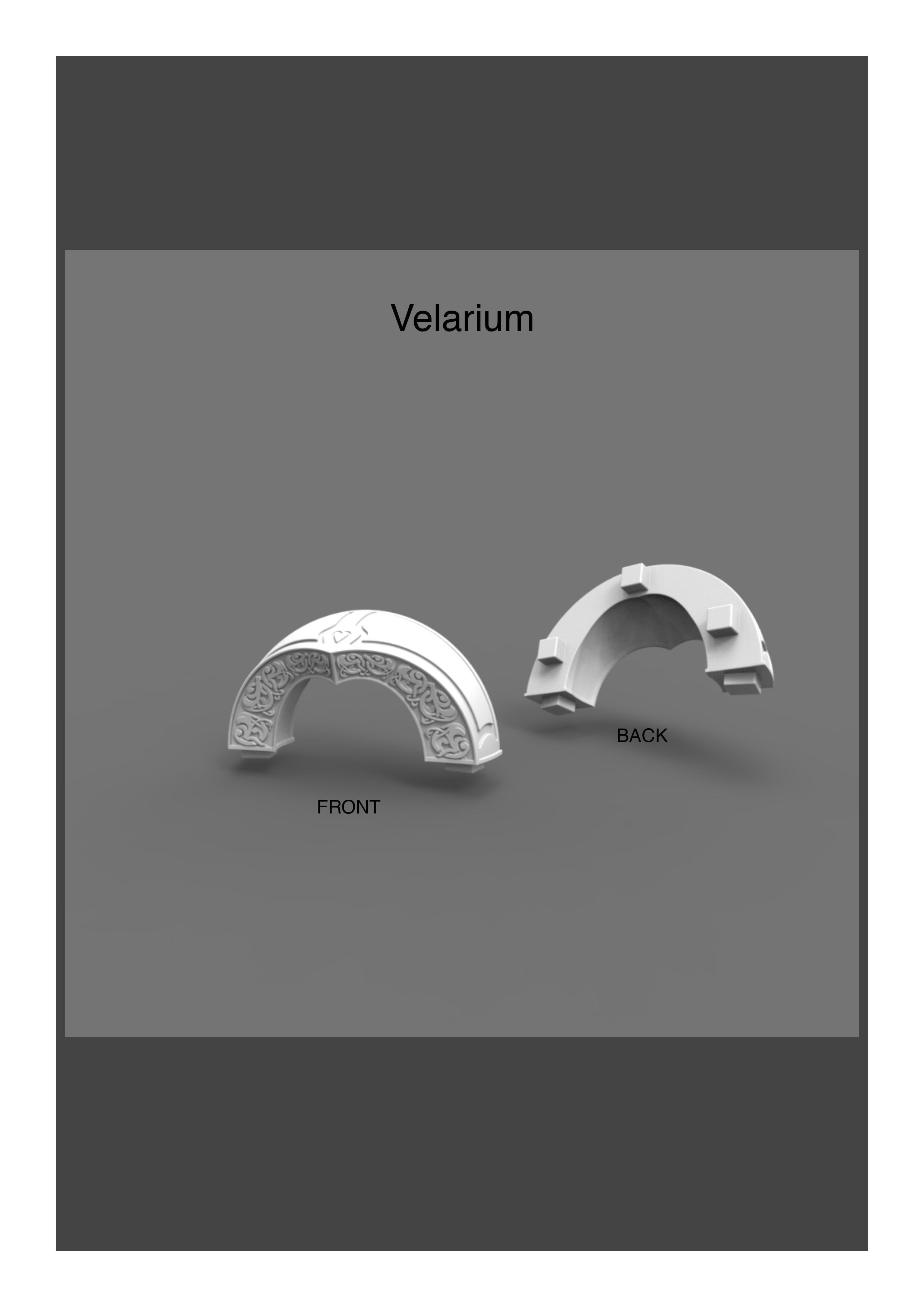 Figurine of Armenian khachkar 3D print model_33