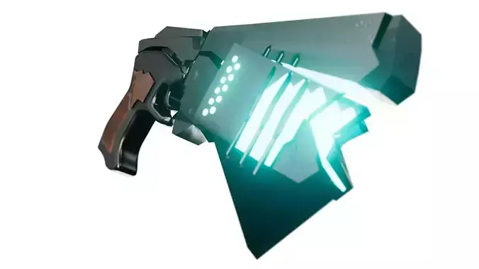 Psychopass Gun Dominator 3D Model 