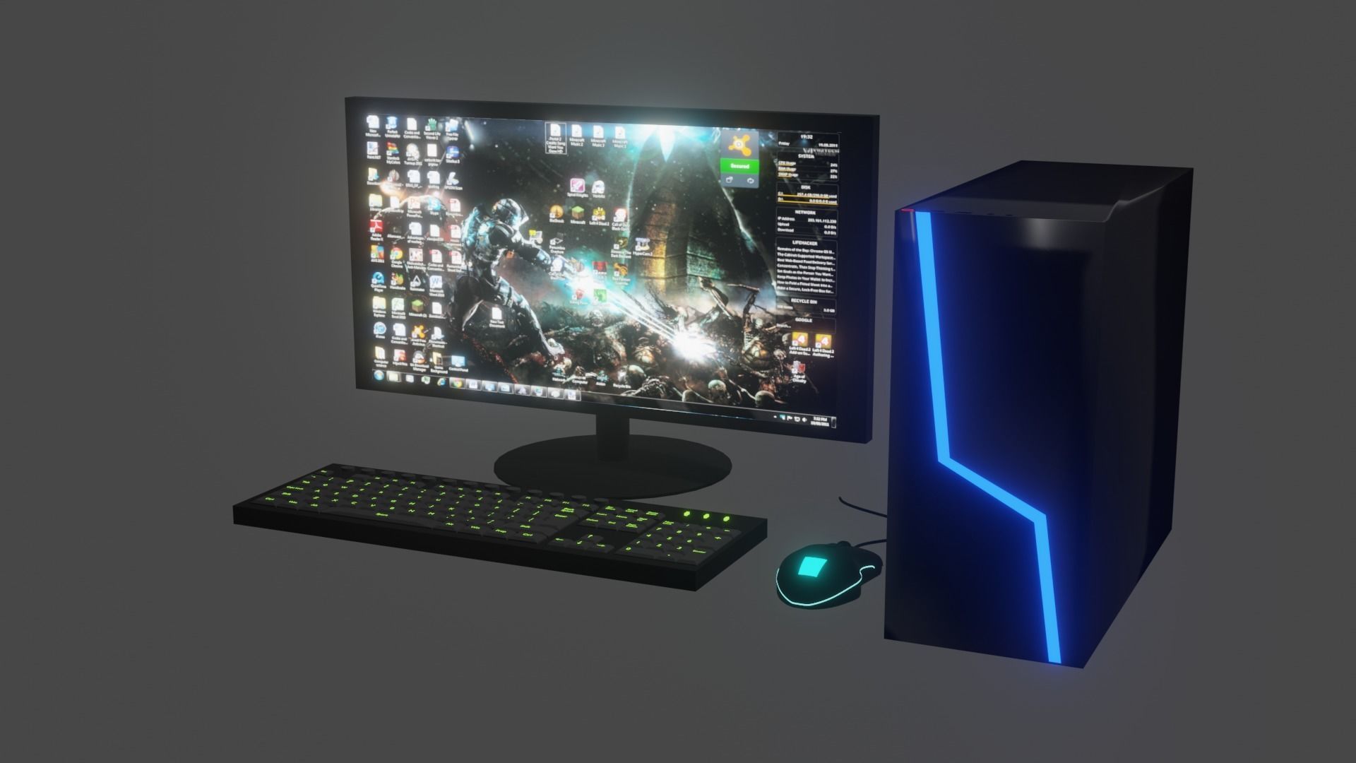 PC 3D MODEL 3D model_2