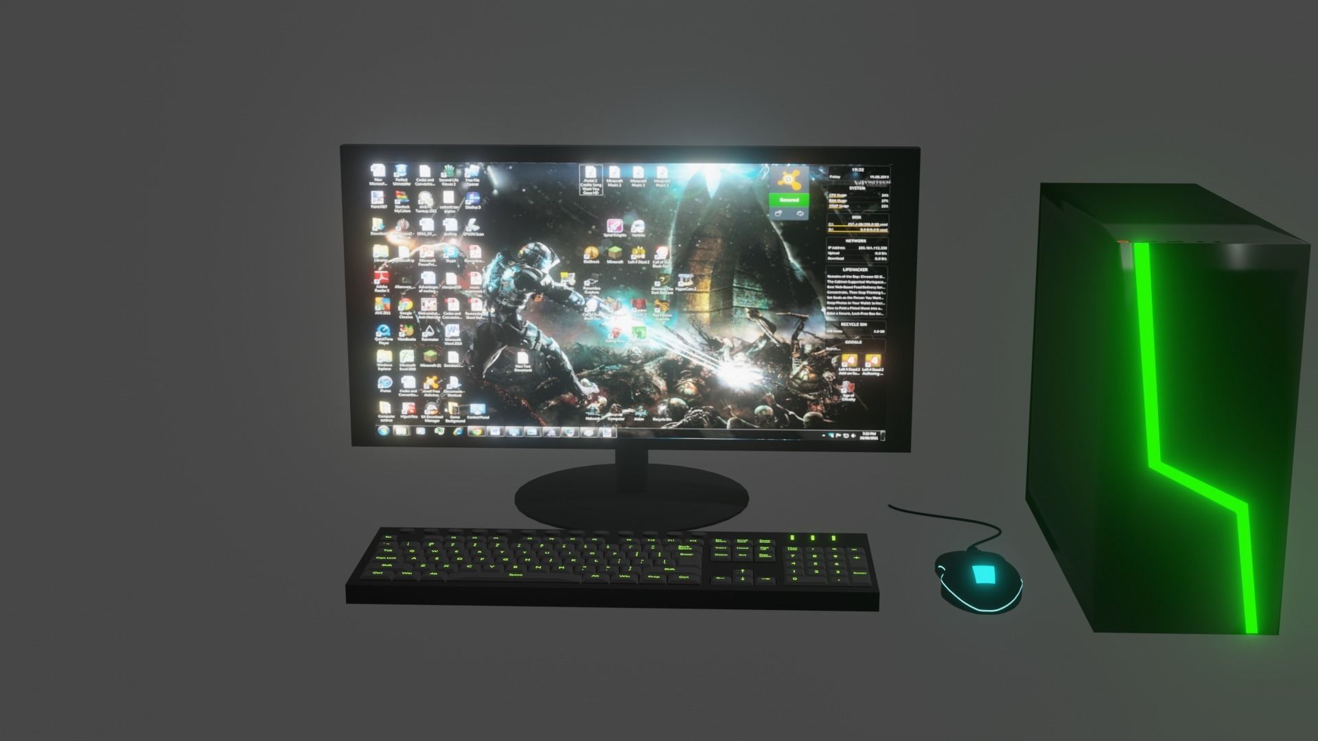 PC 3D MODEL 3D model_7