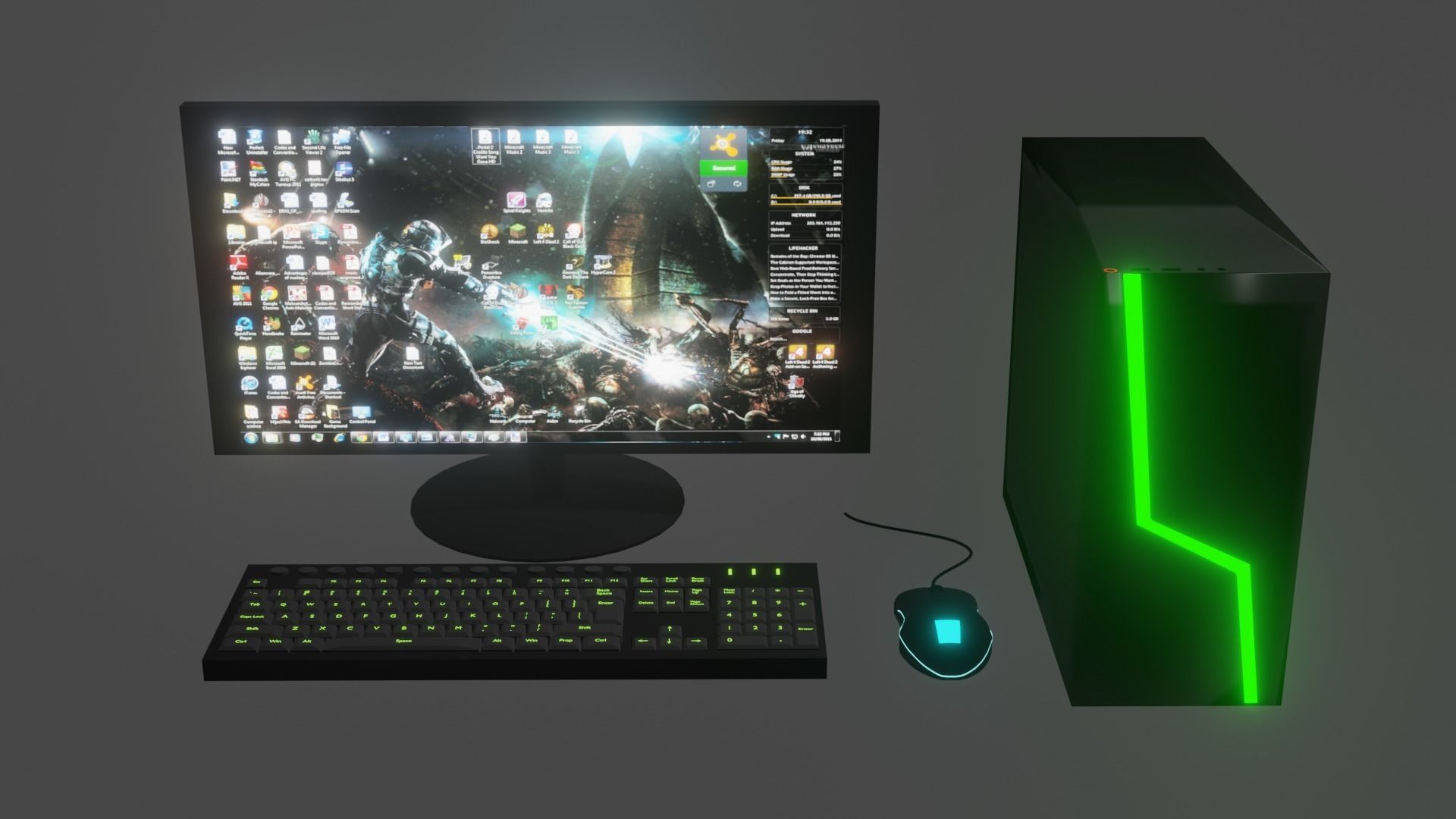 PC 3D MODEL 3D model_13