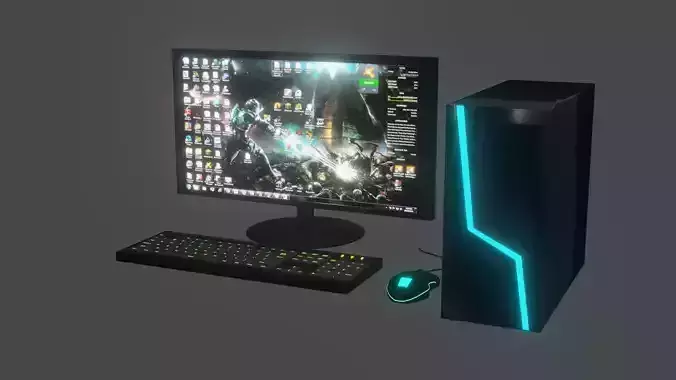 PC 3D MODEL 3D model