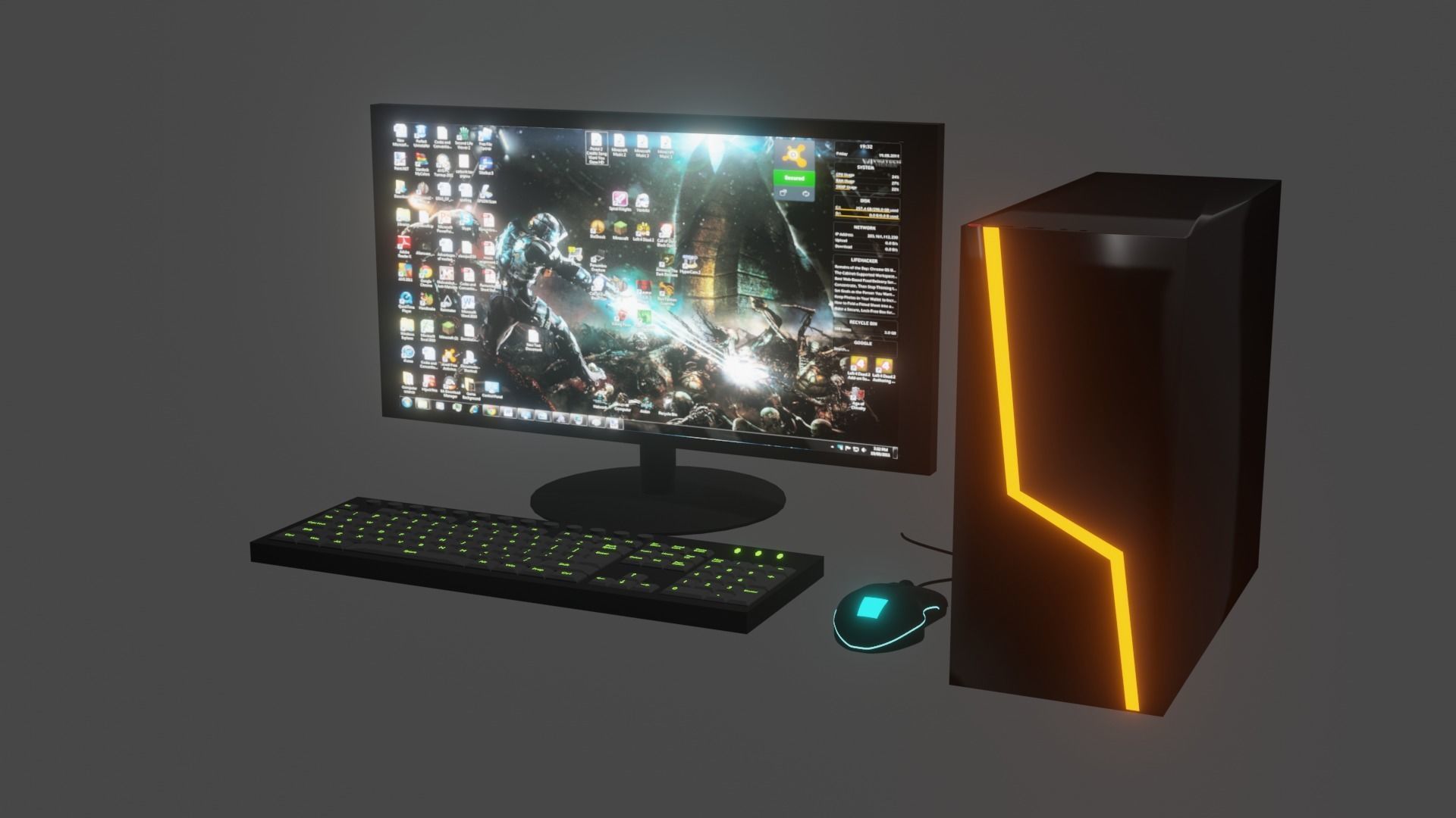 PC 3D MODEL 3D model_5