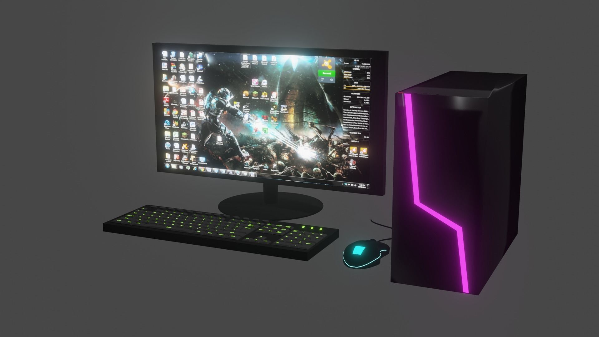 PC 3D MODEL 3D model_11