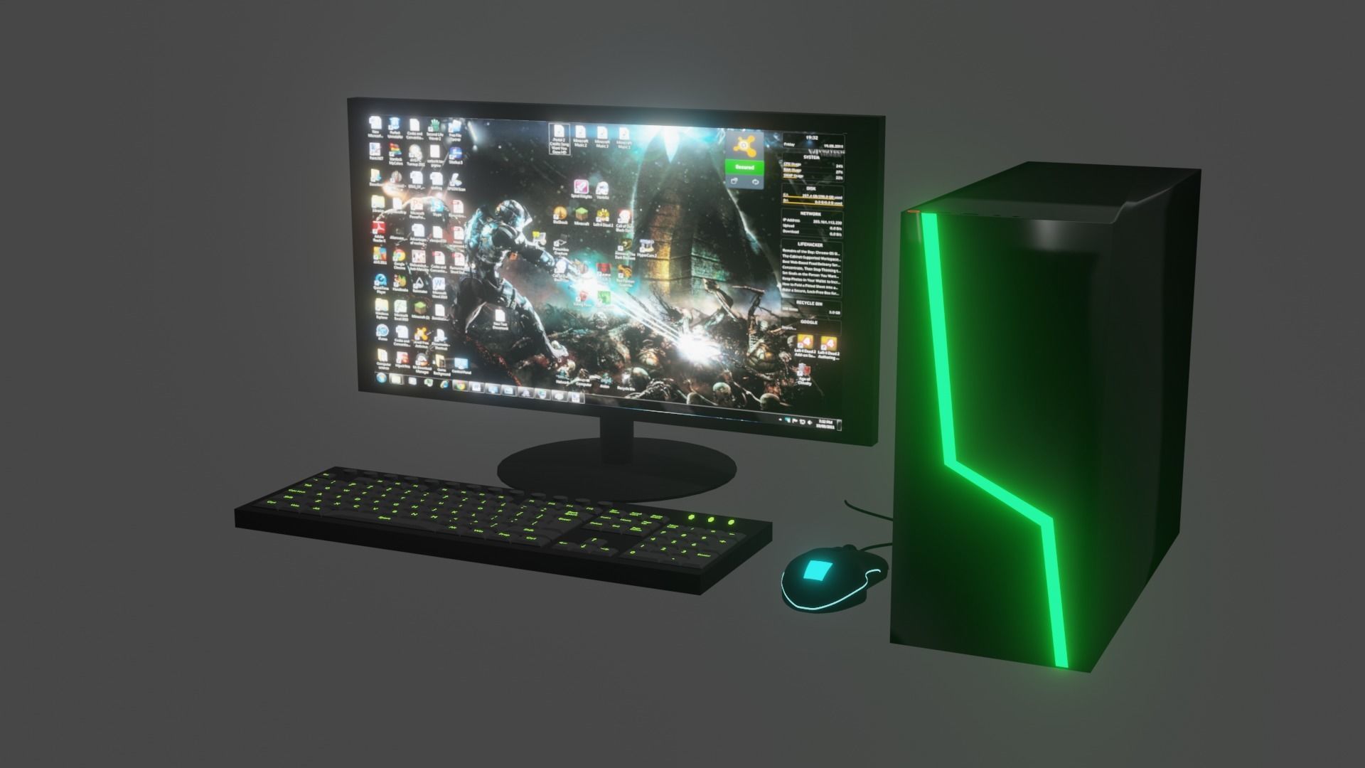 PC 3D MODEL 3D model_14