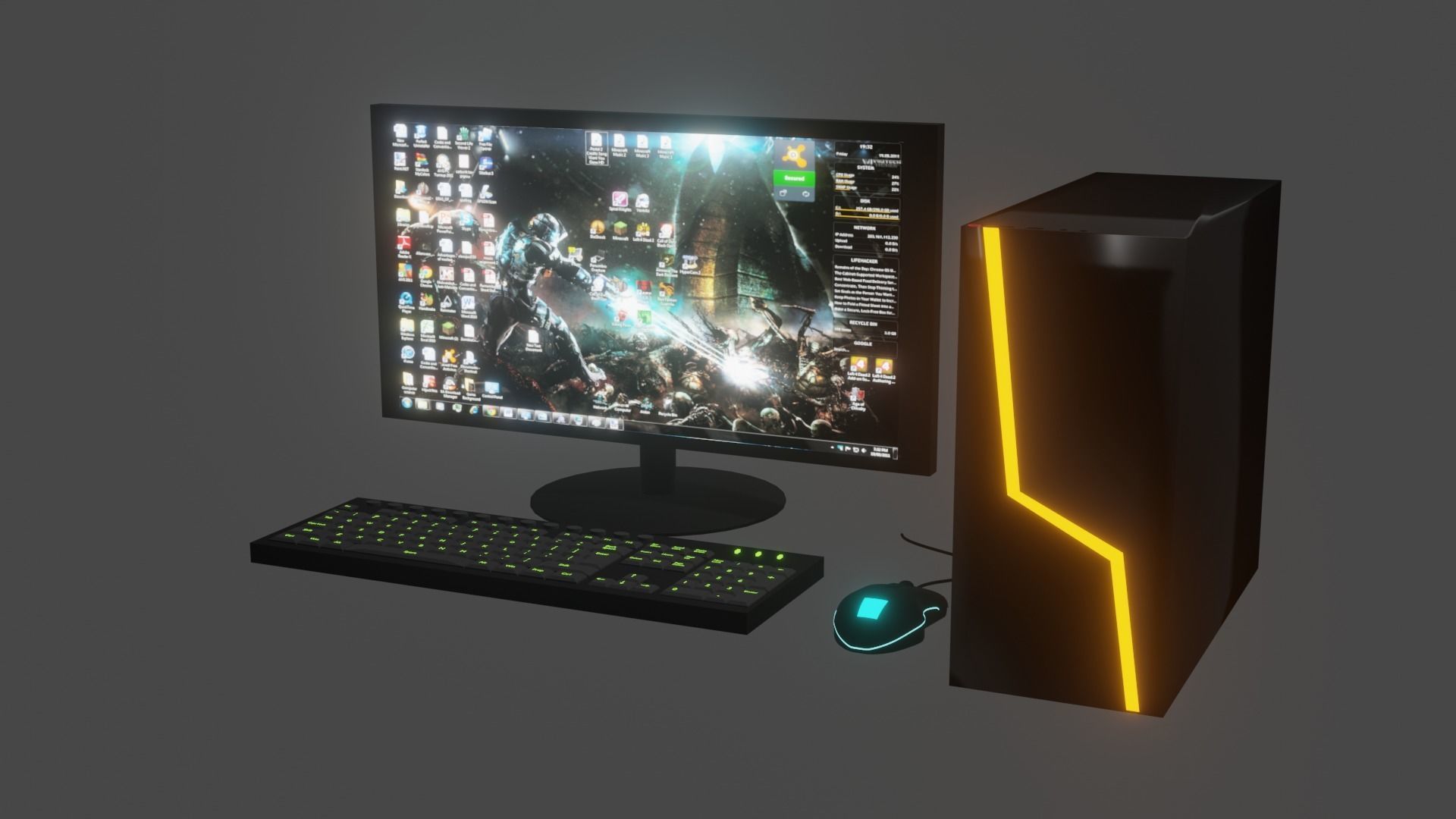 PC 3D MODEL 3D model_8