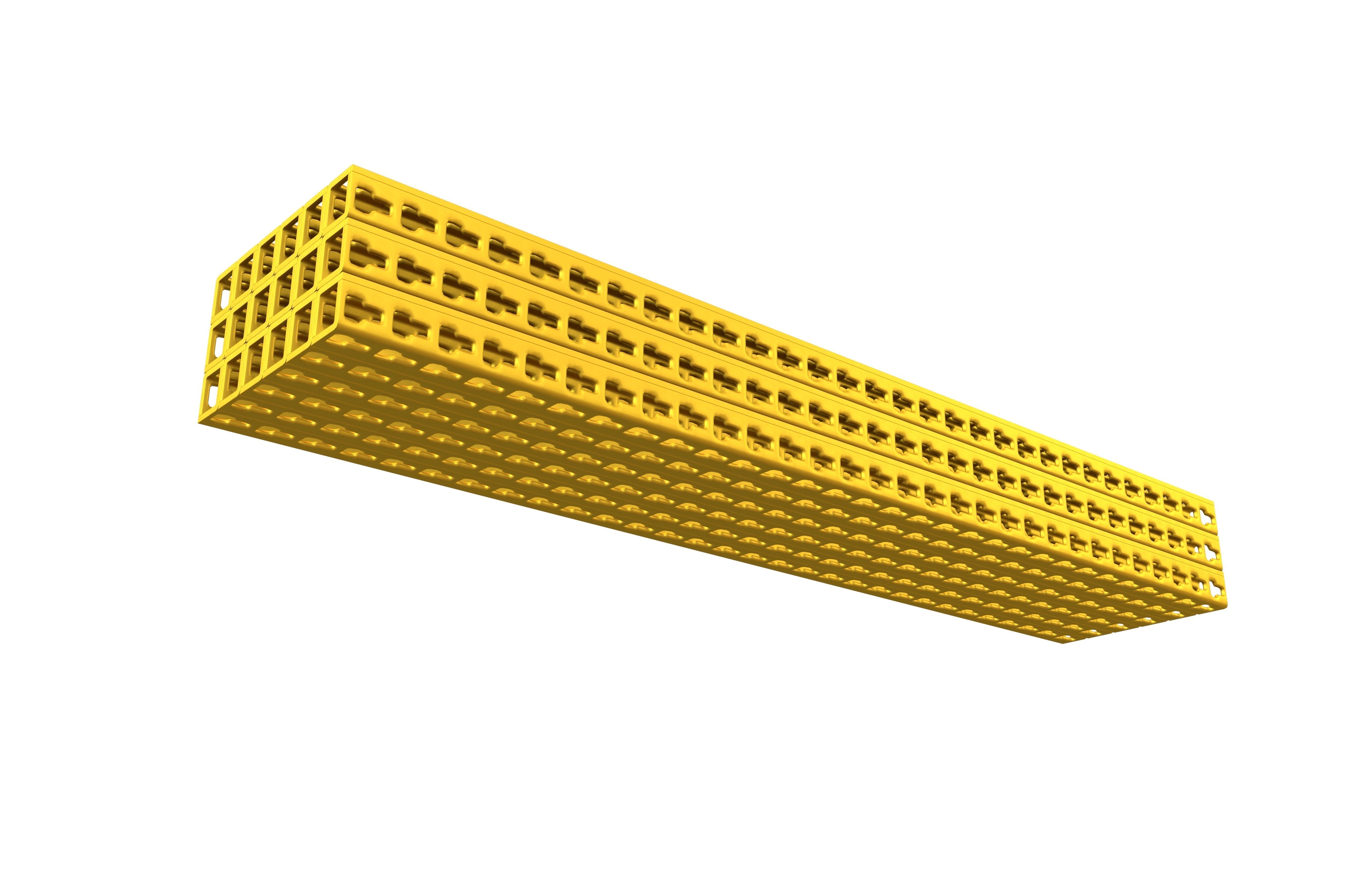 Storage Rack Steel Arm Piled v1 004 3D model_2