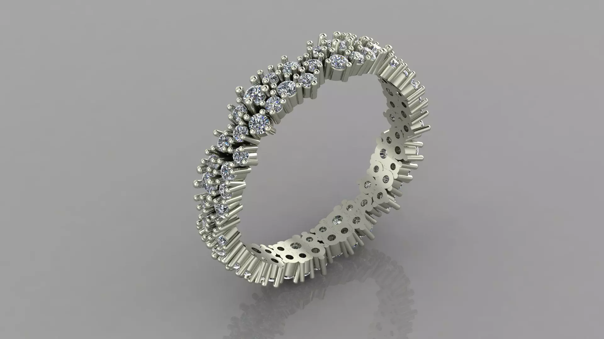 84 Engagemet Ring for woman 3d print model 3D print model_0