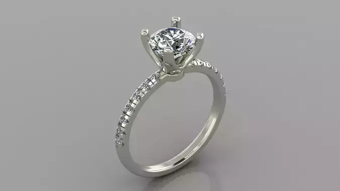 83 Solitaire ring for woman