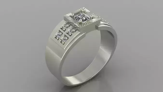 81 Coctail ring for Man