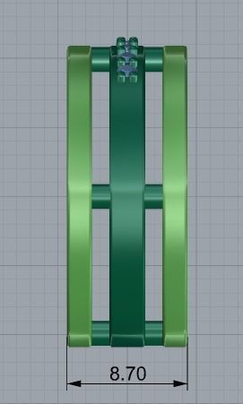 73 Wedding Ring 3d print model 3D print model_1