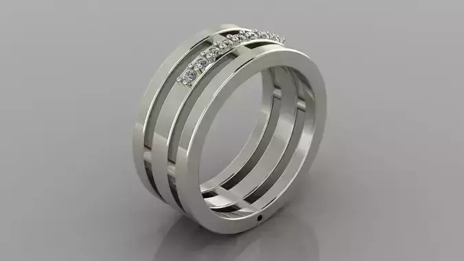 73 Wedding Ring 3d print model
