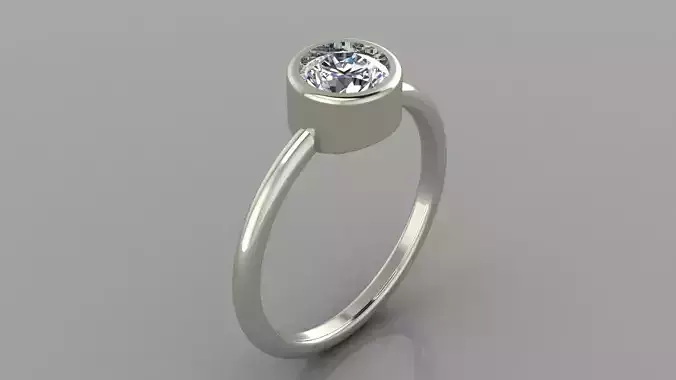 71 Solitaire ring for woman