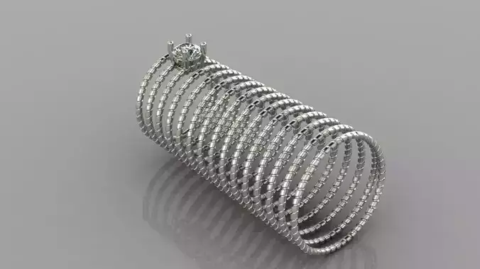 65 Spring ring for woman