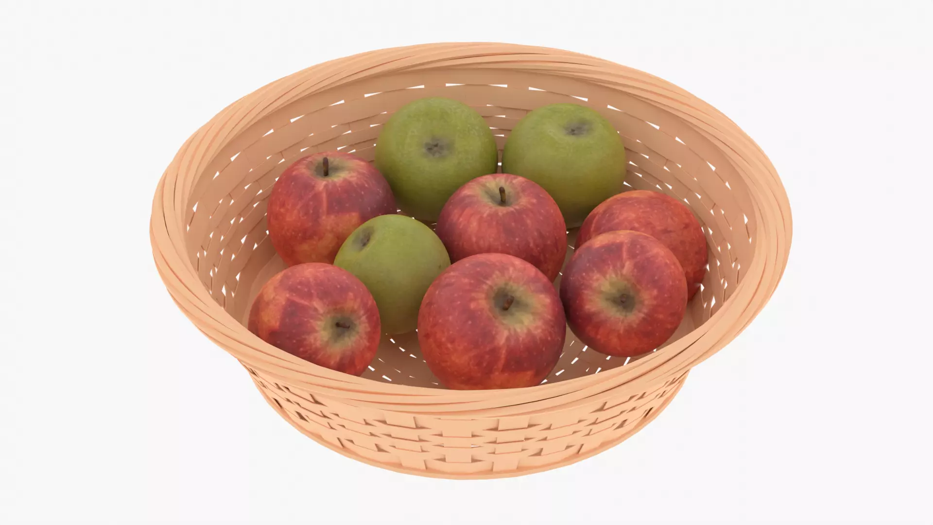 Fruit Basket 3D model