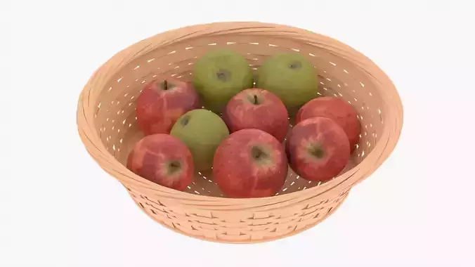 Fruit Basket  3D model