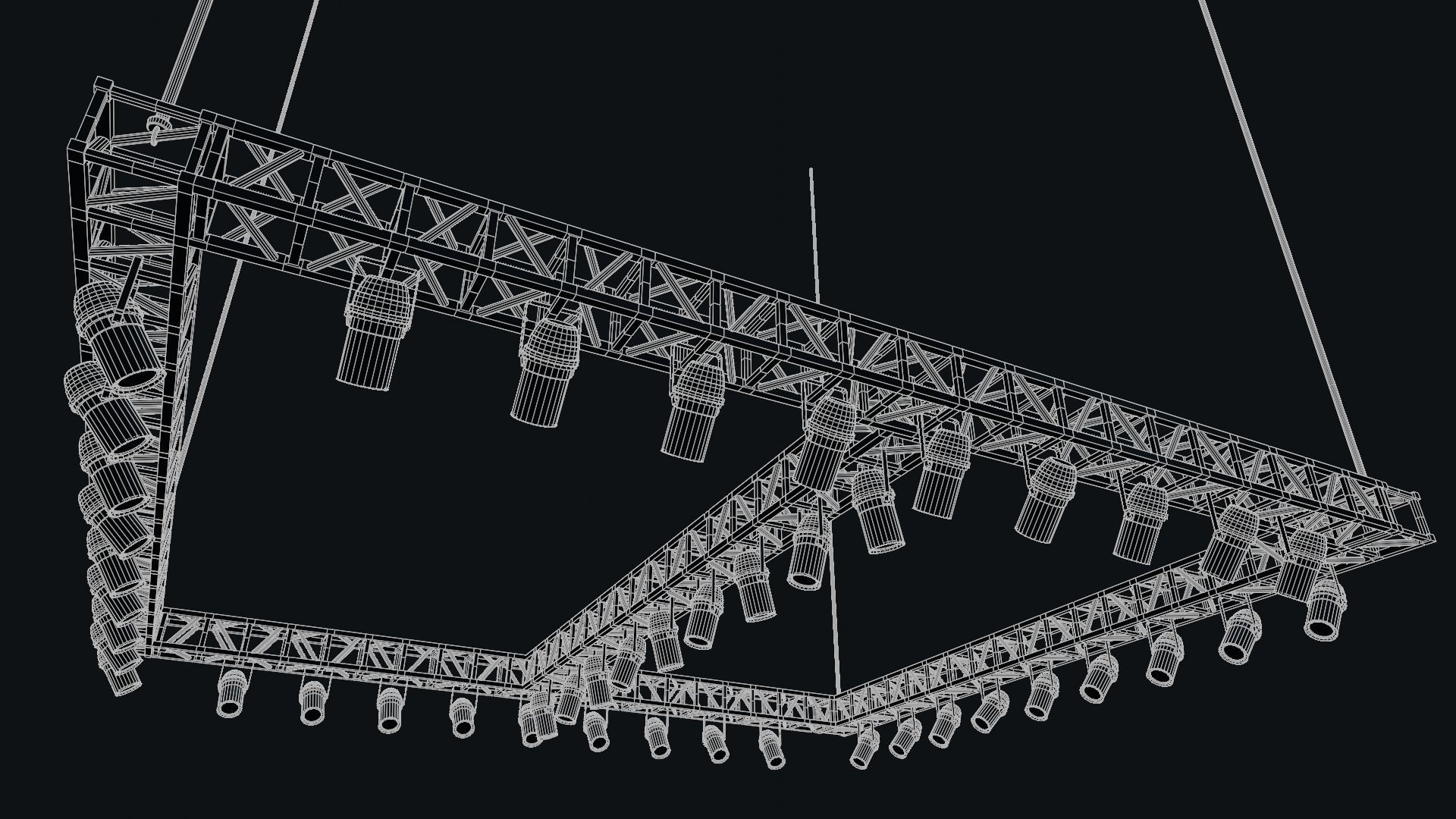 BOXING ARENA  - Game Ready Asset Pack Volume 1 Low-poly 3D model_14