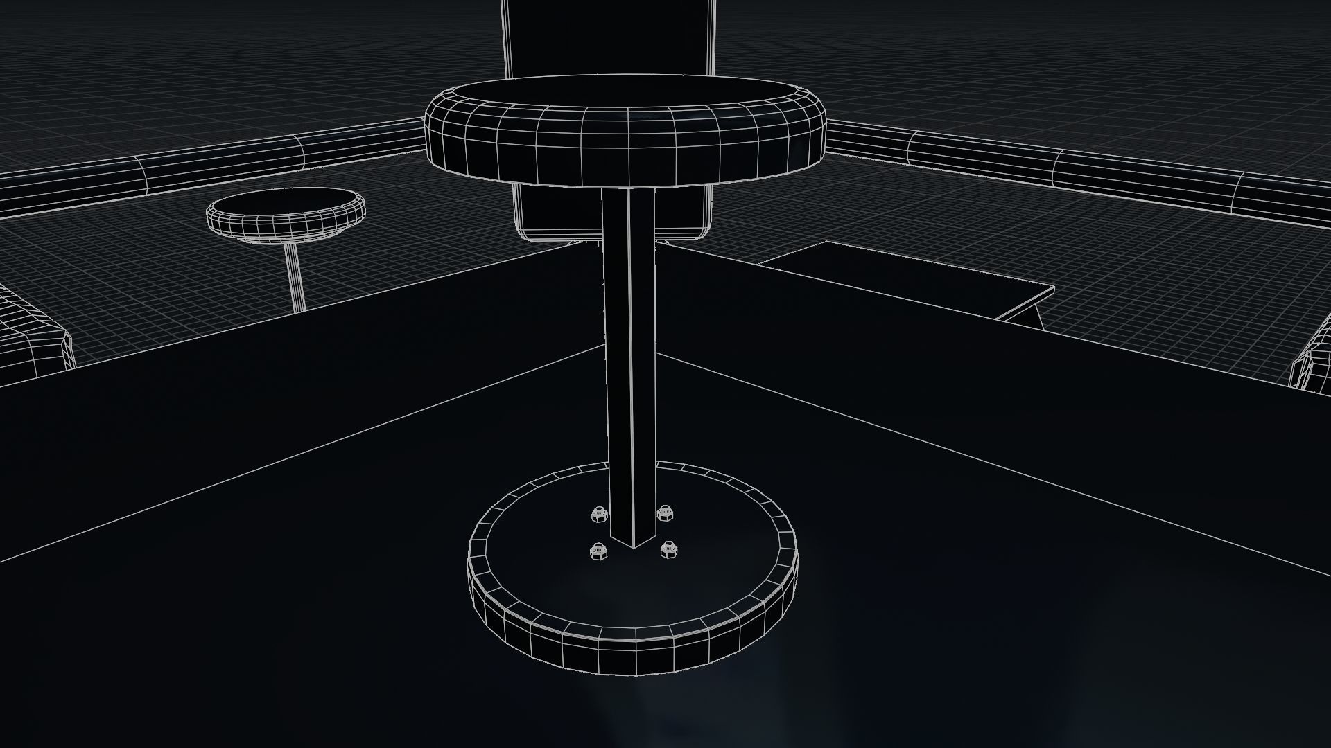 BOXING ARENA  - Game Ready Asset Pack Volume 1 Low-poly 3D model_16