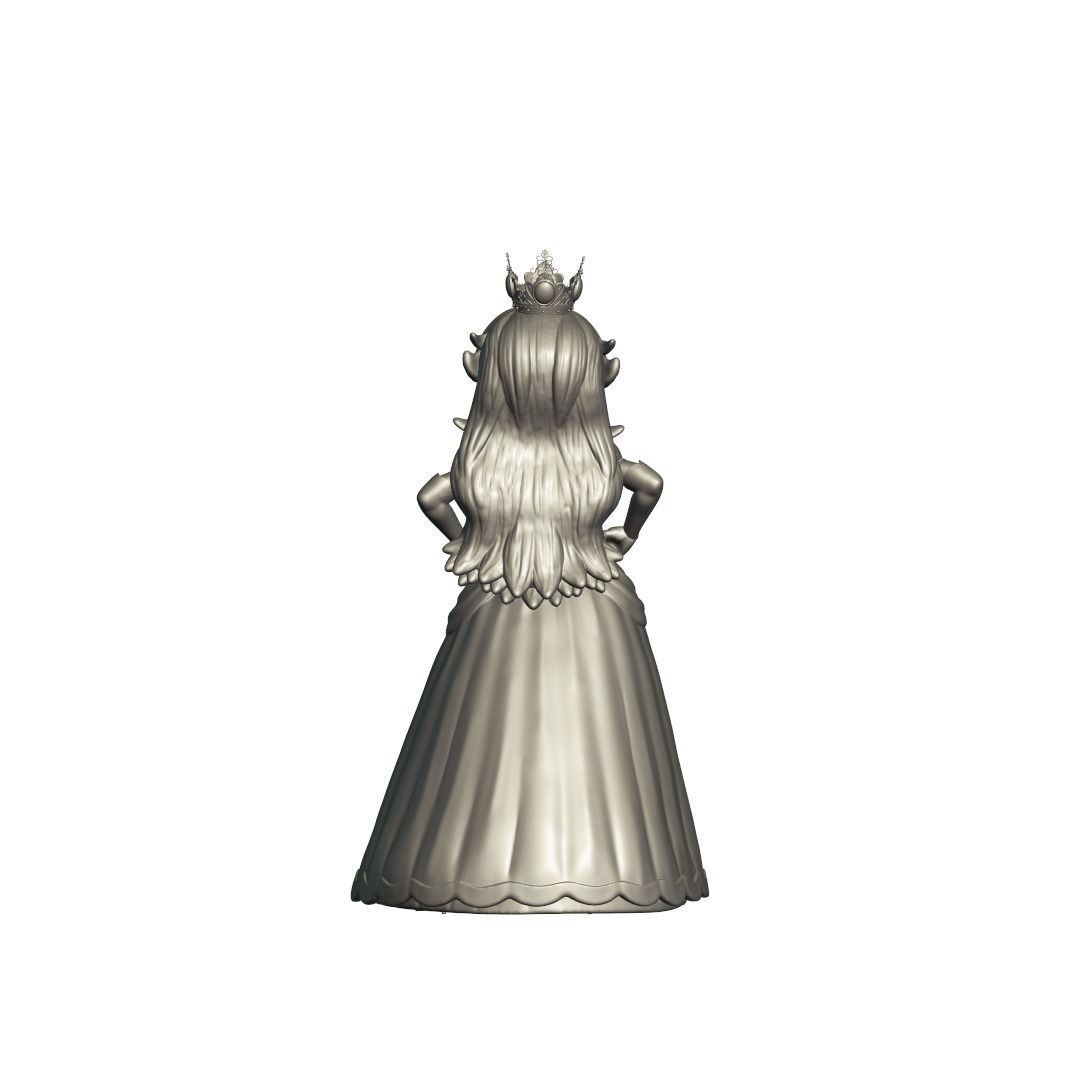 Princess Peach 3D print model_6