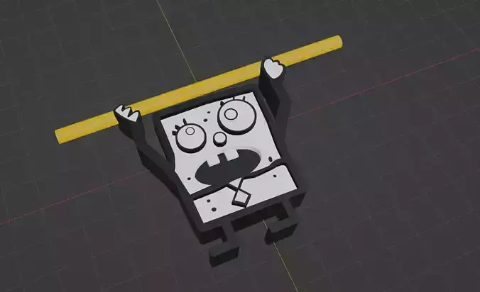 Doodle Bob Pen Holder Free 3D print model