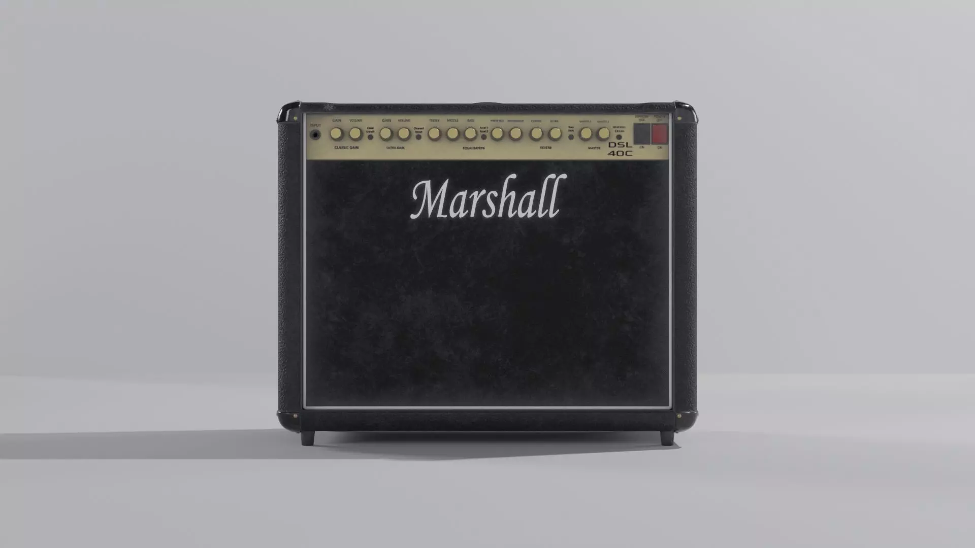 MARSHALL DSL40CR AMP 3D model_0
