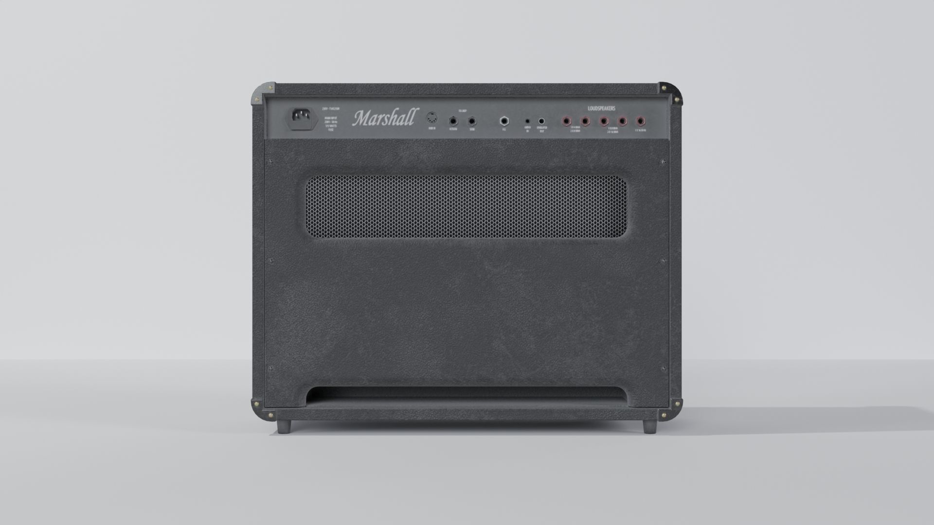 MARSHALL DSL40CR AMP 3D model_6