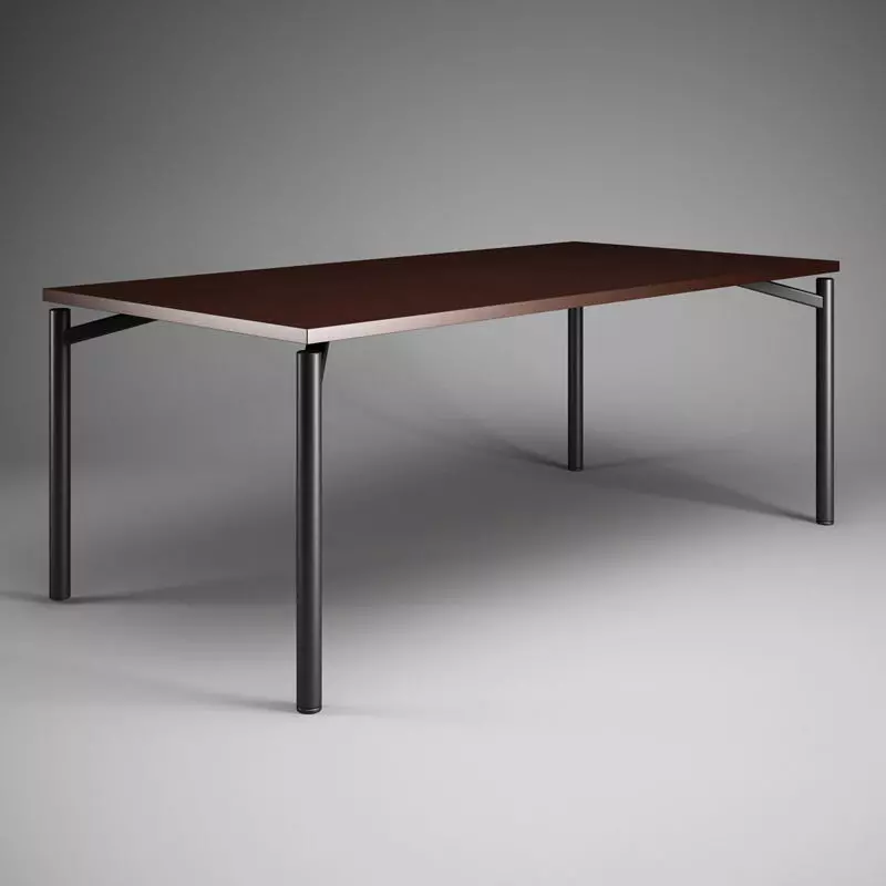 Office Desk 3D model_0