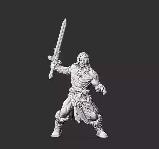 Barbarian - 35mm scale