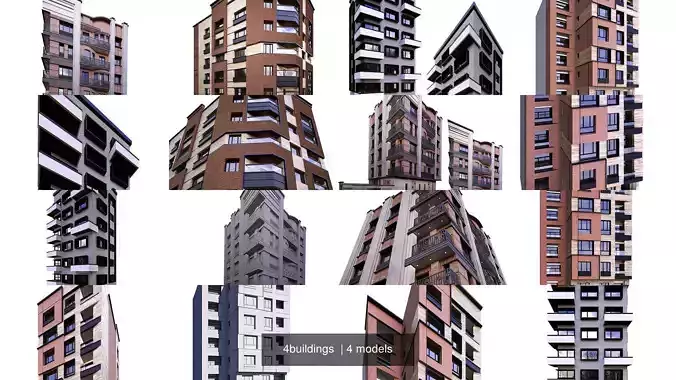 4buildings  3D Model Collection