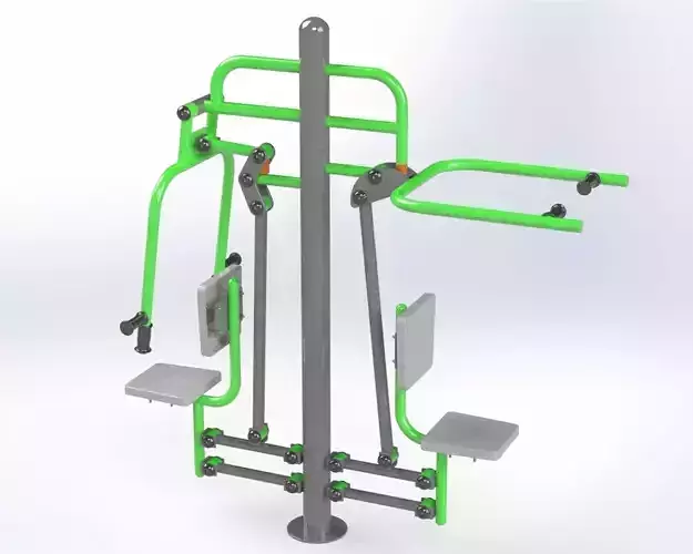  3d gym model