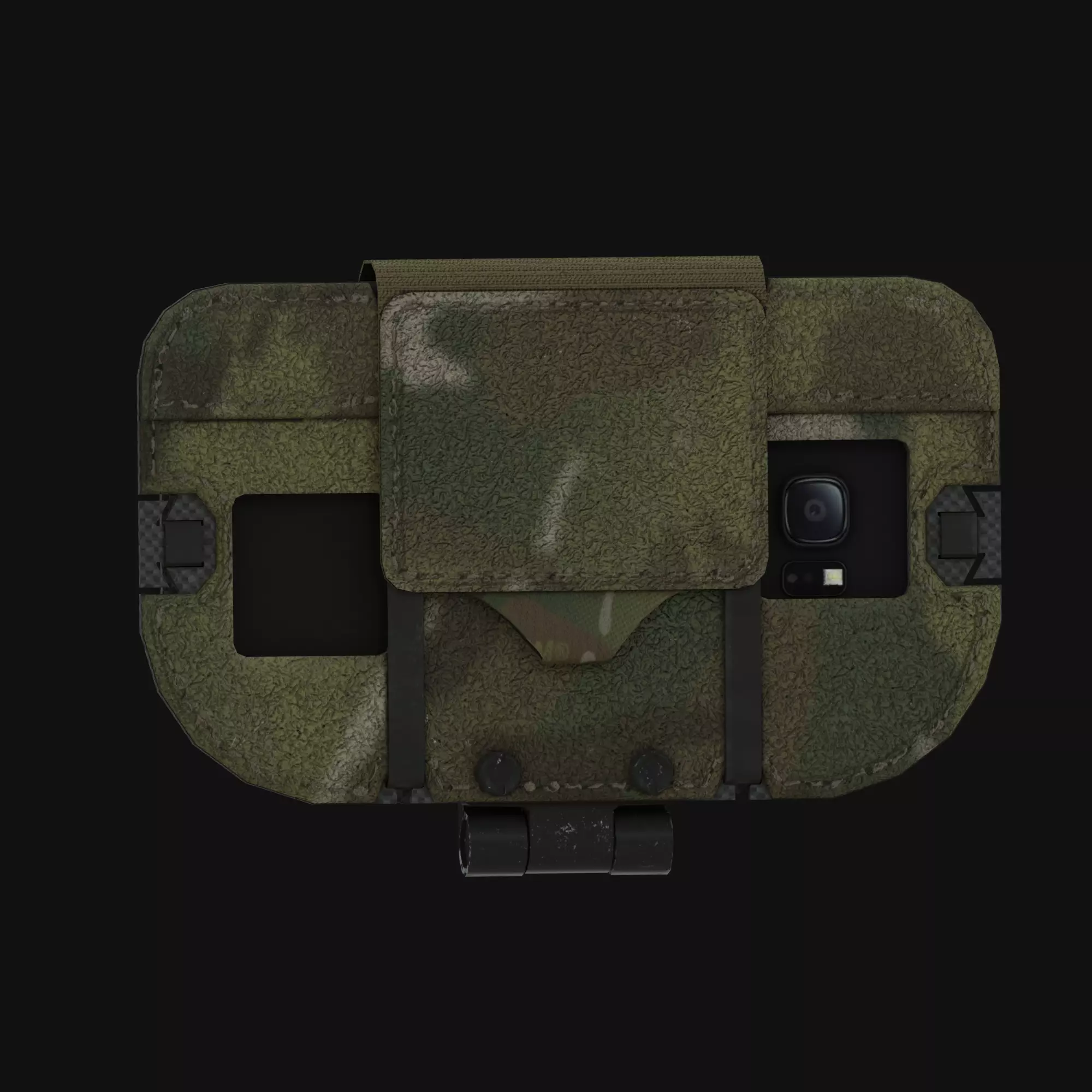 S And S FlipLite Chest Smartphone Mount Low-poly 3D model_0