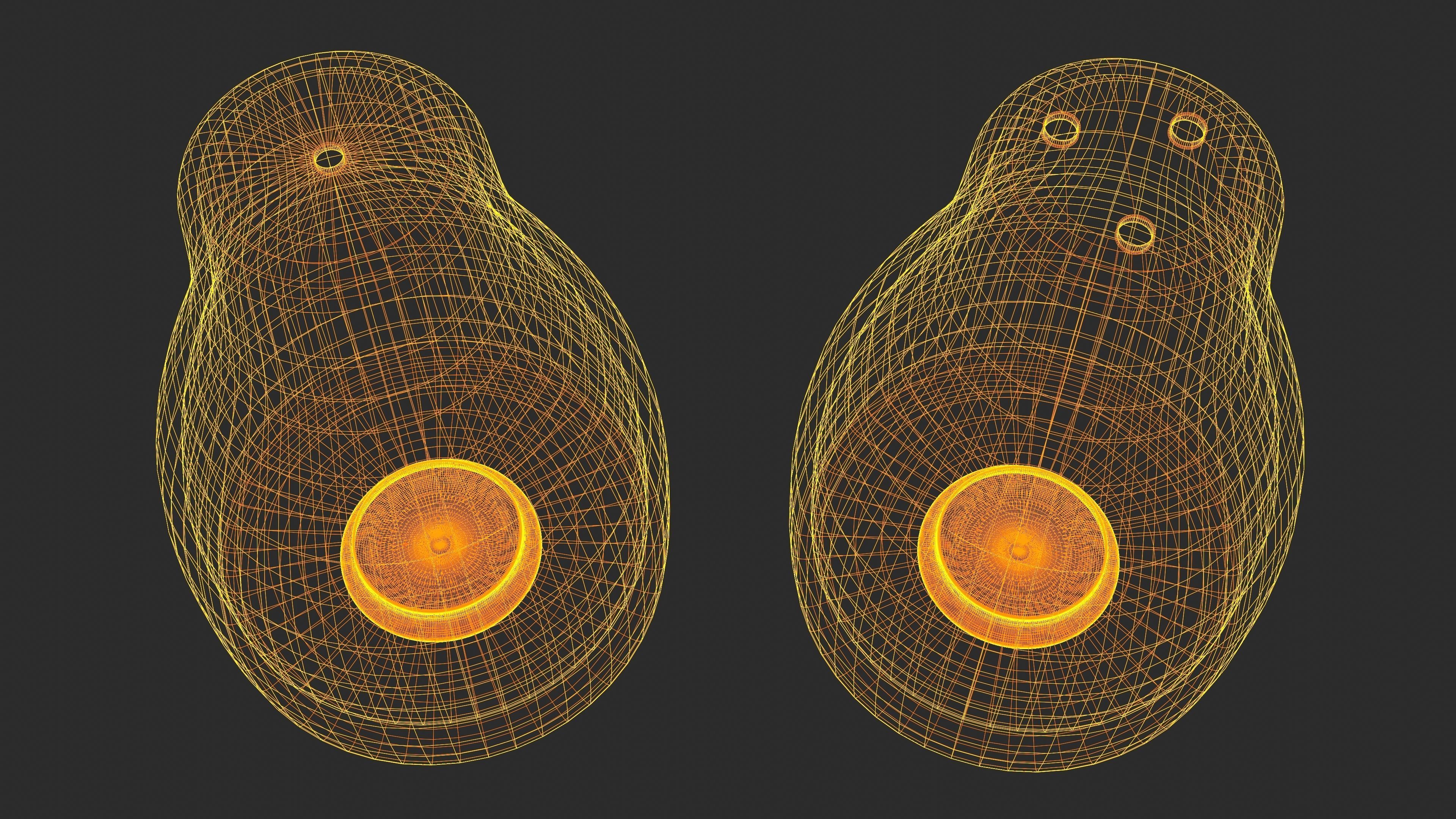 Salt And Pepper Shakers 3D Model 3D model_12