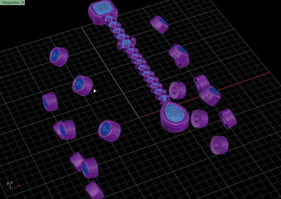 FASHION RING 2 3D print model_8