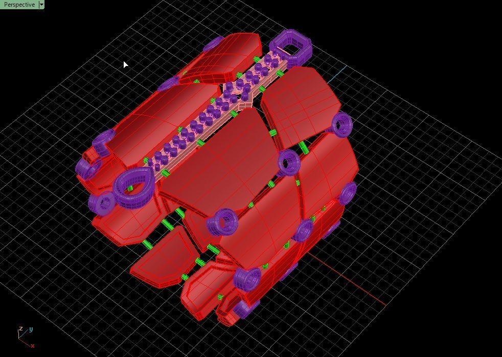 FASHION RING 2 3D print model_5
