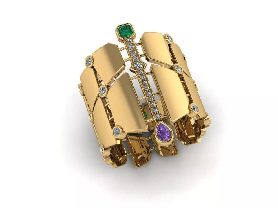 FASHION RING 2 3D print model_0