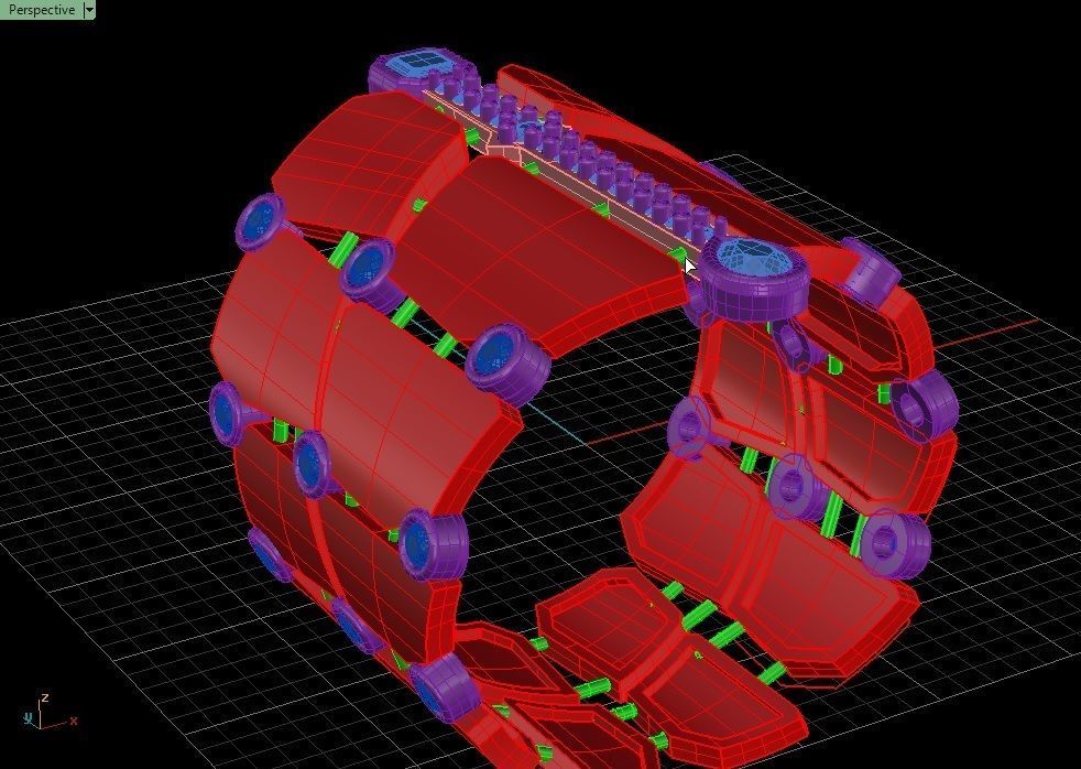 FASHION RING 2 3D print model_7