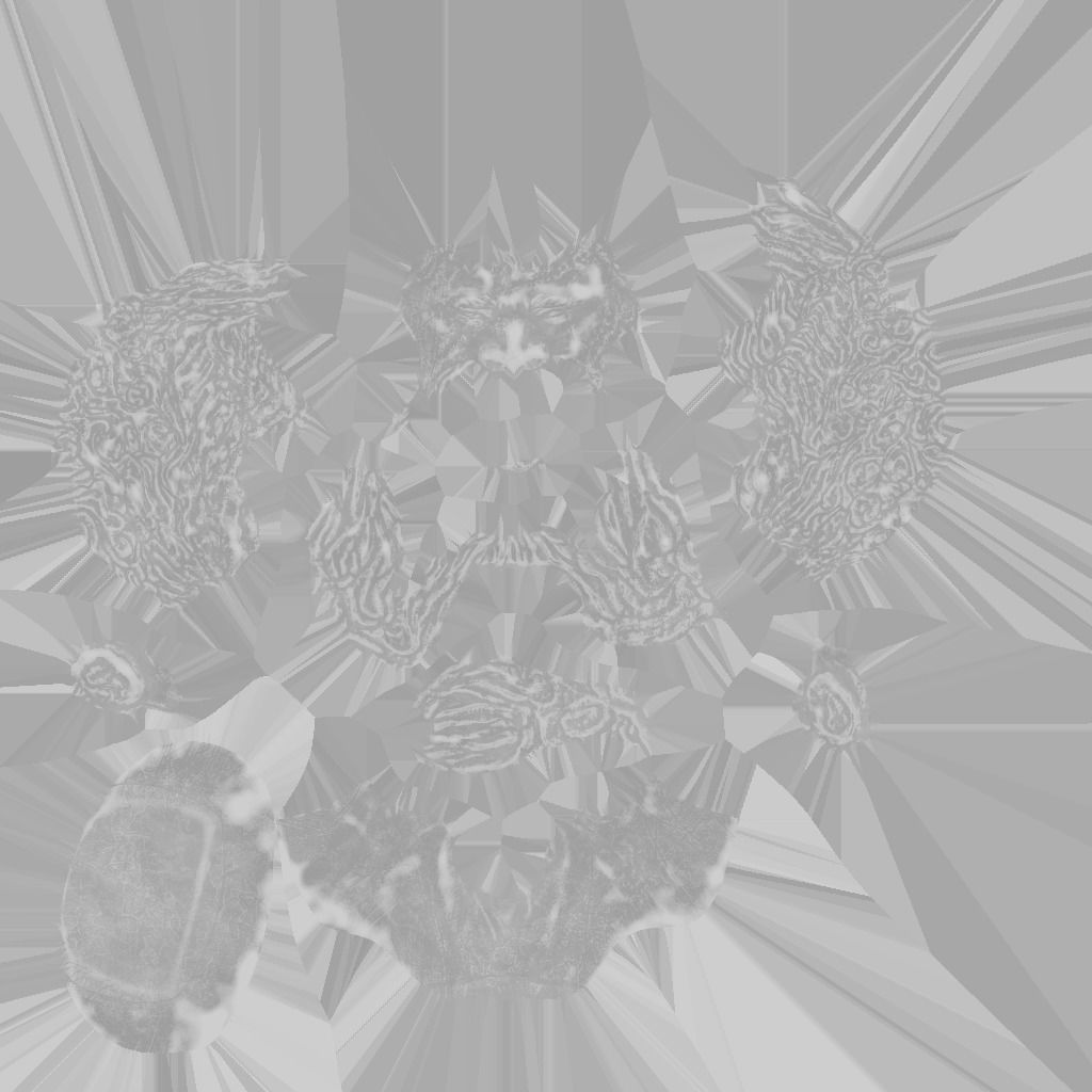 Ancient Bust on Collumn Low-poly 3D model_11